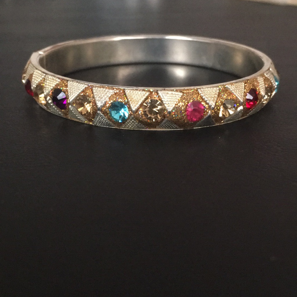 Multi-Colored Bangle Bracelet